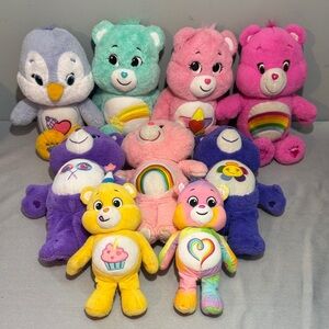 Care Bear Plush Stuffed Animal Bundle Mixed